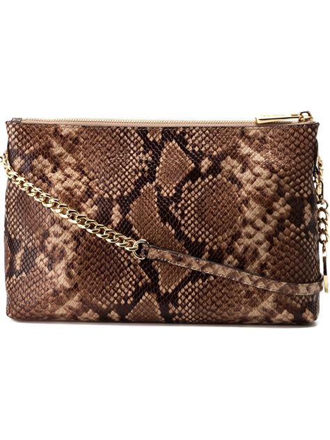 michael kors snakeskin crossbody bag|snakeskin Michael Kors collection handbags.